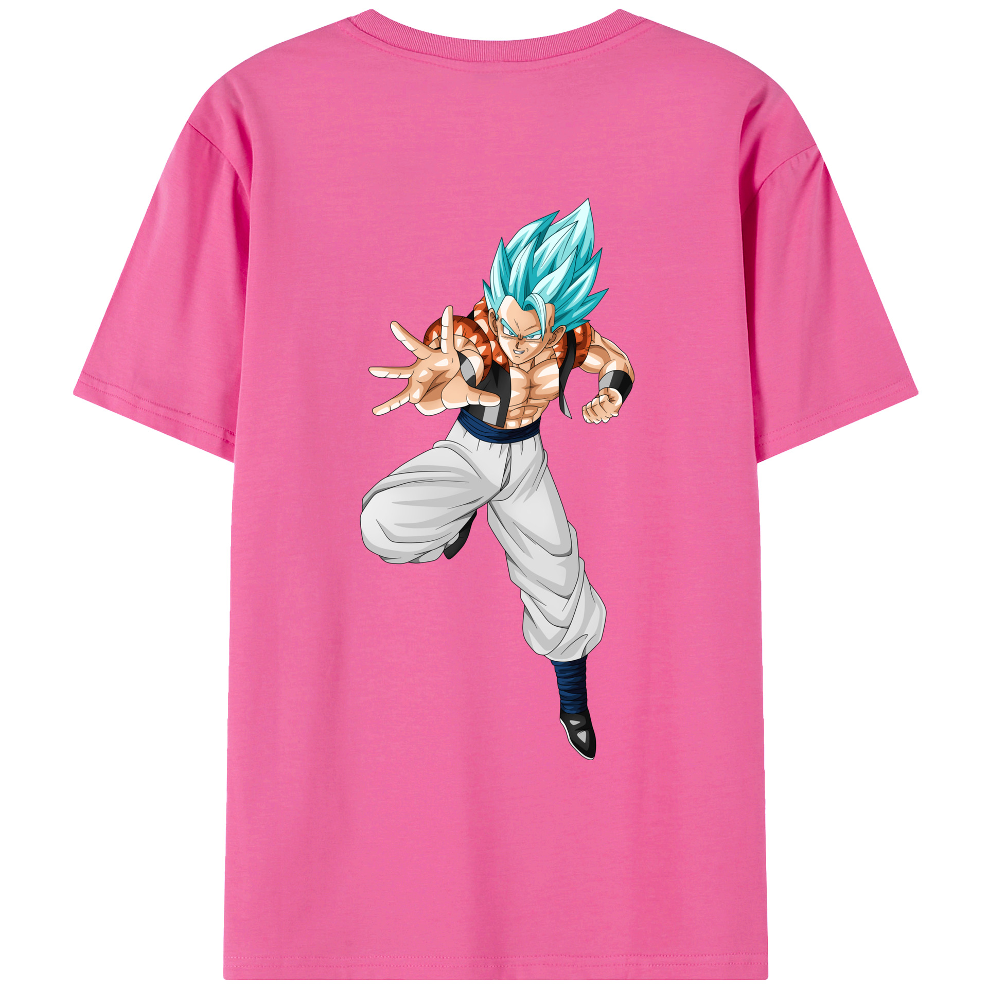 （画像用） ドラゴンボール ベジータ四世（Bejīta Yonsei）DRAGON BALL Vegeta IV レディース半袖Tシャツ(バックプリント)
